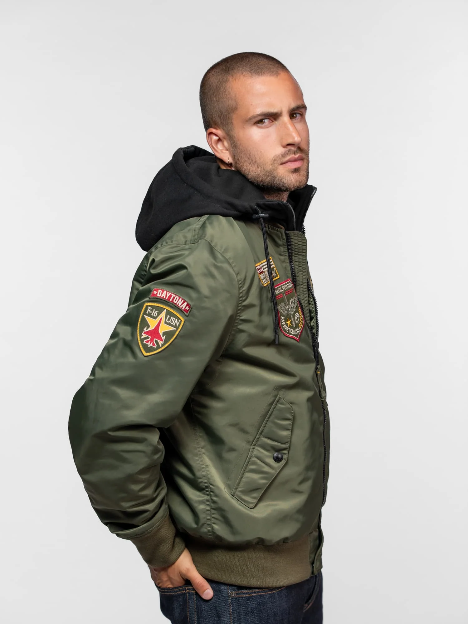 Rimrock - Bomber aviateur en nylon - Image 2