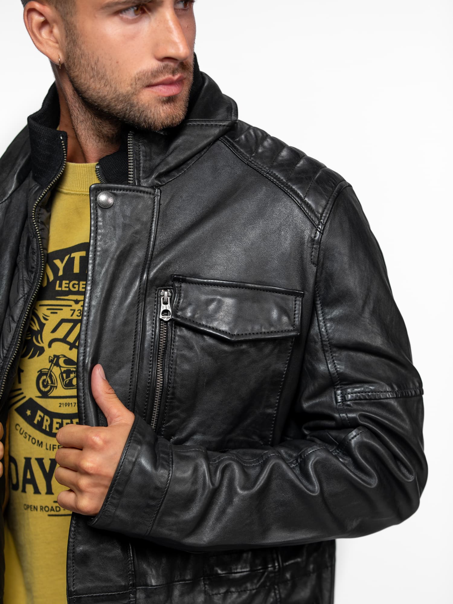 Rodeo - Veste cuir homme - Image 11
