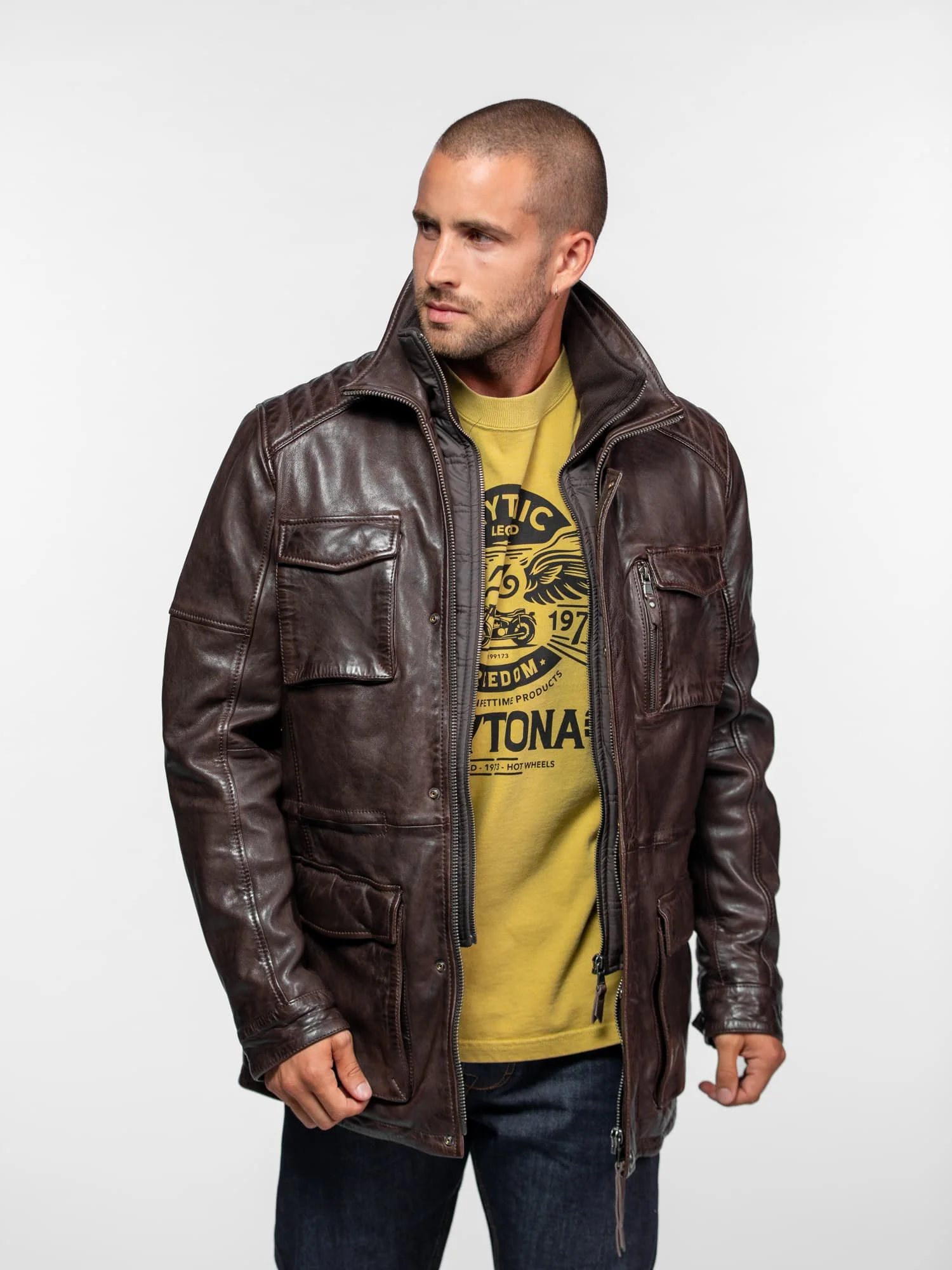 Rodeo - Veste cuir homme - Image 16