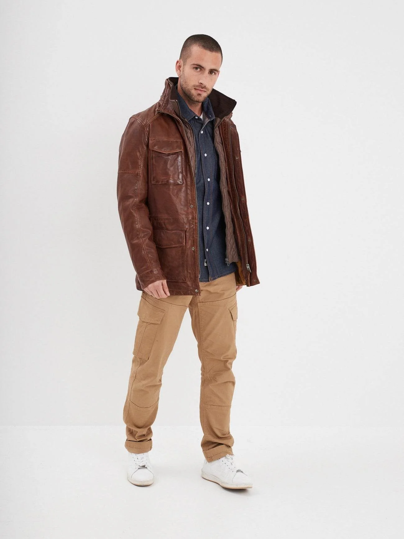 Rodeo - Veste cuir homme - Image 2