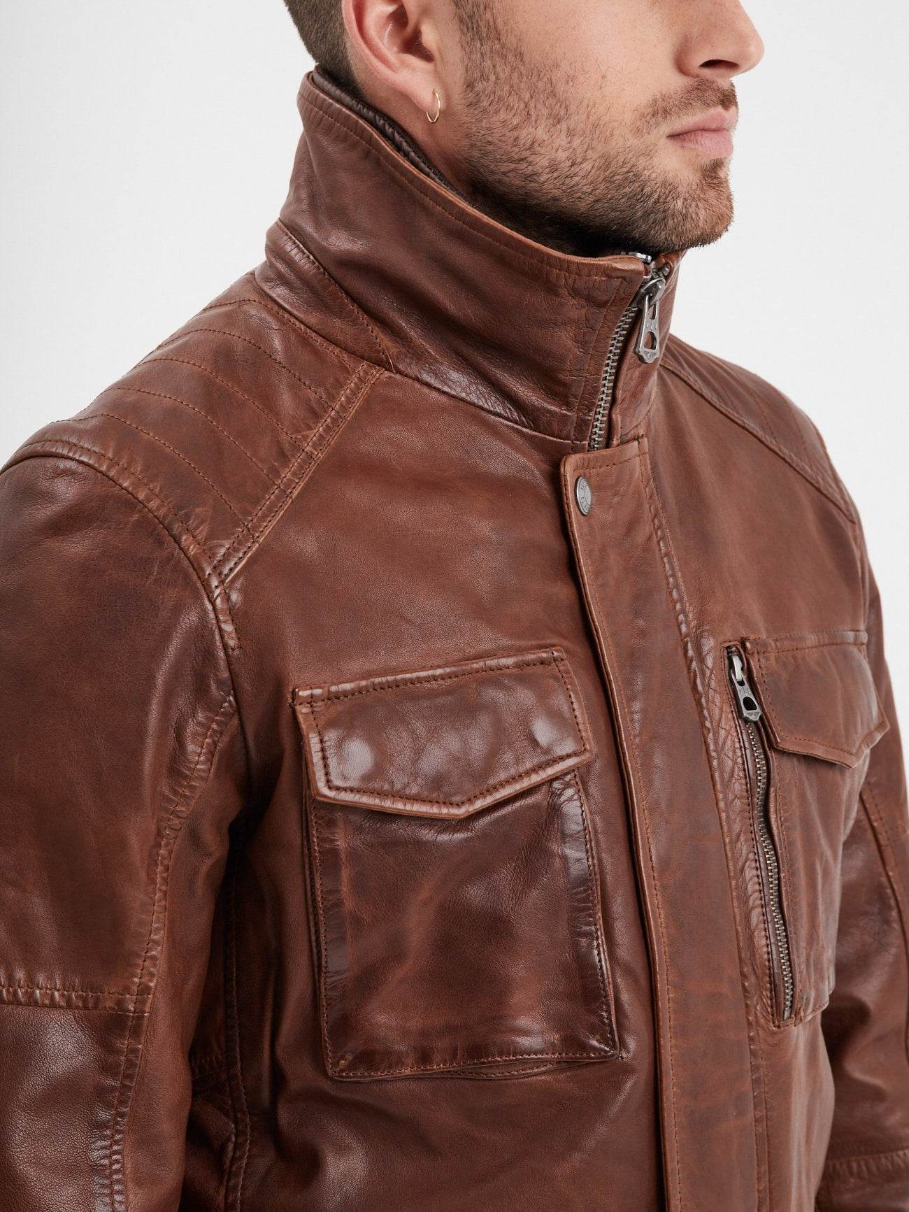Rodeo - Veste cuir homme - Image 3