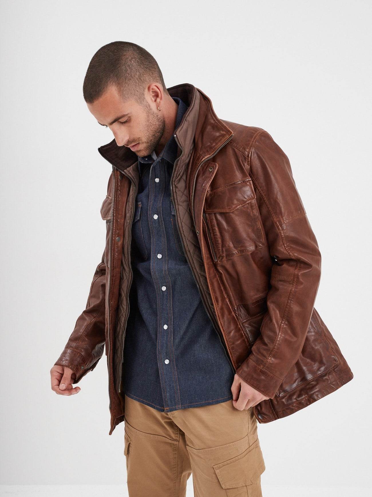 Rodeo - Veste cuir homme - Image 4