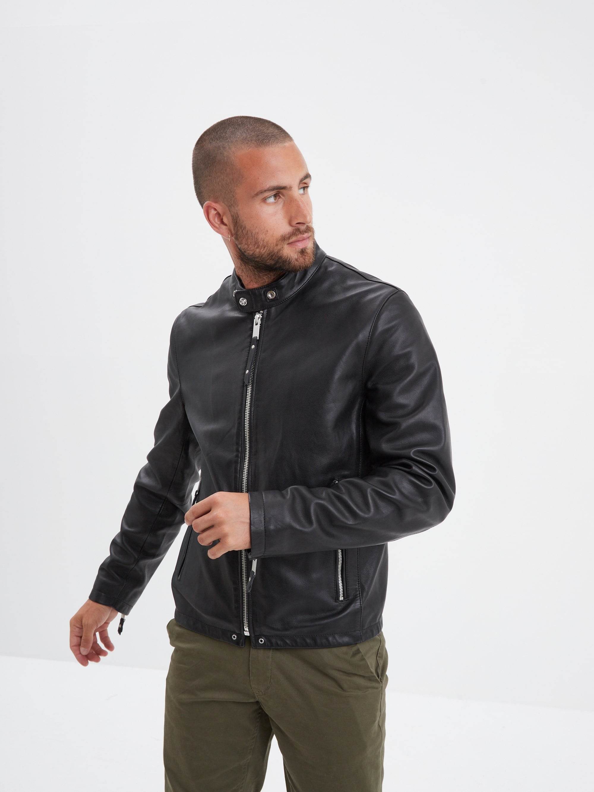 Ruidoso - Blouson cuir motard - Image 5