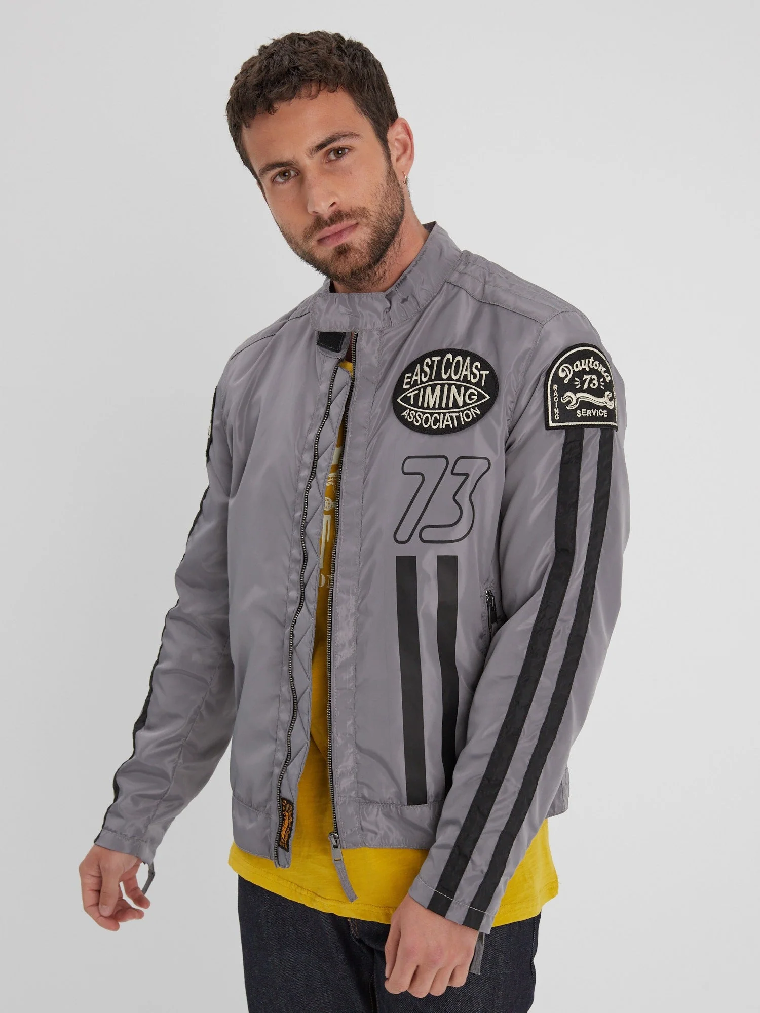 Sandis - Veste rétro moto homme - Image 11