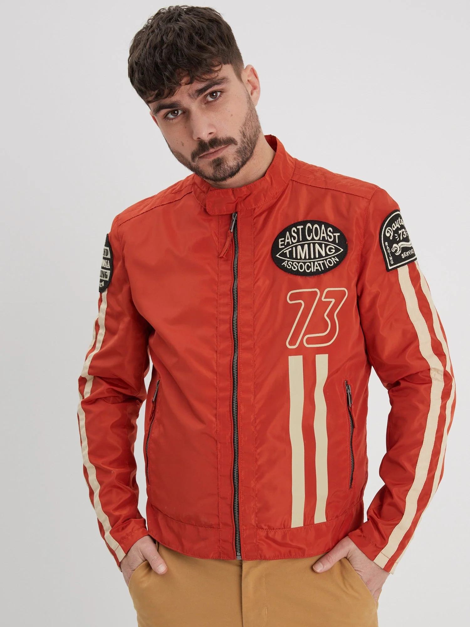 Sandis - Veste rétro moto homme - Image 6
