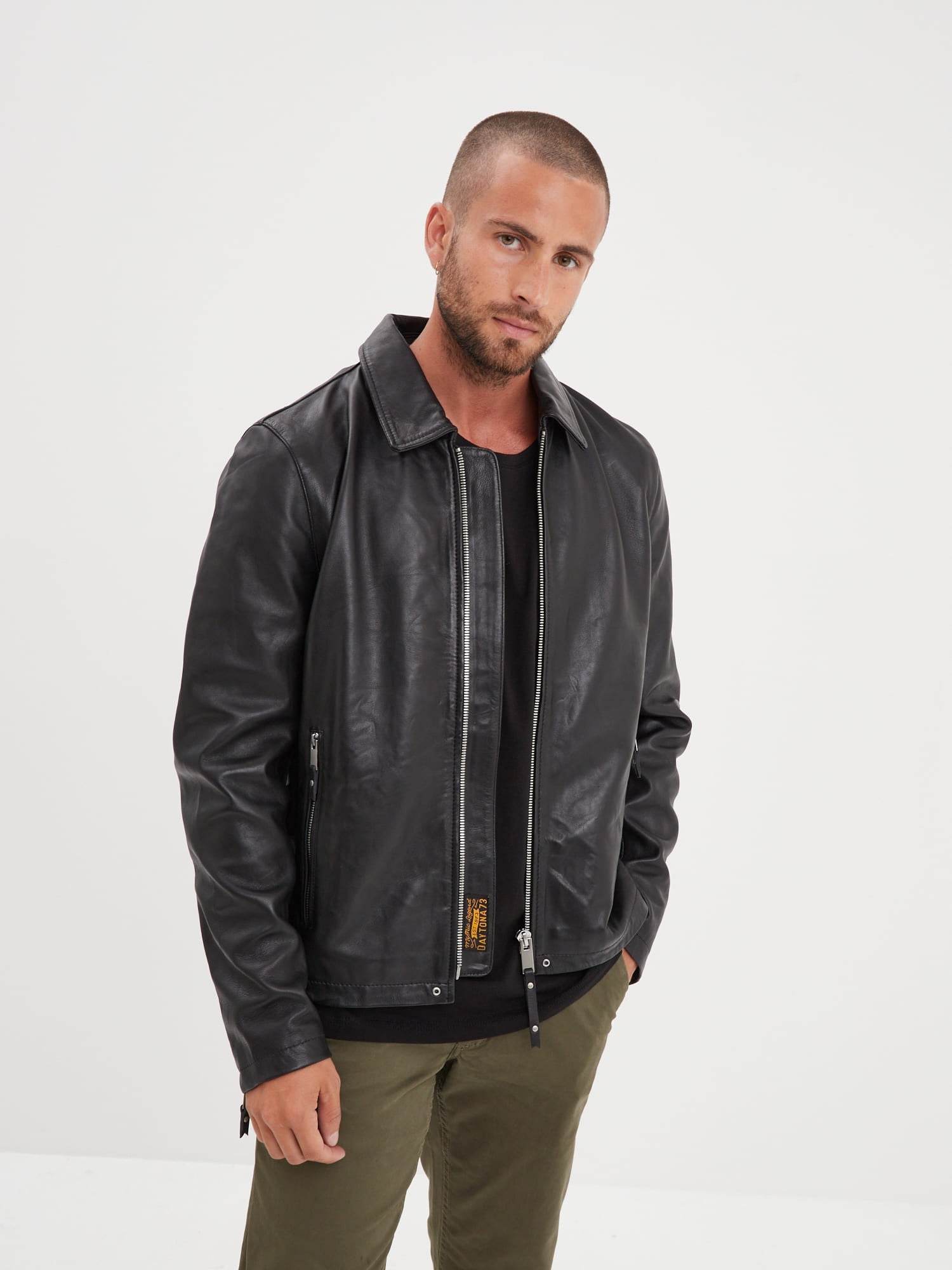 Simer - Blouson cuir homme - Image 4