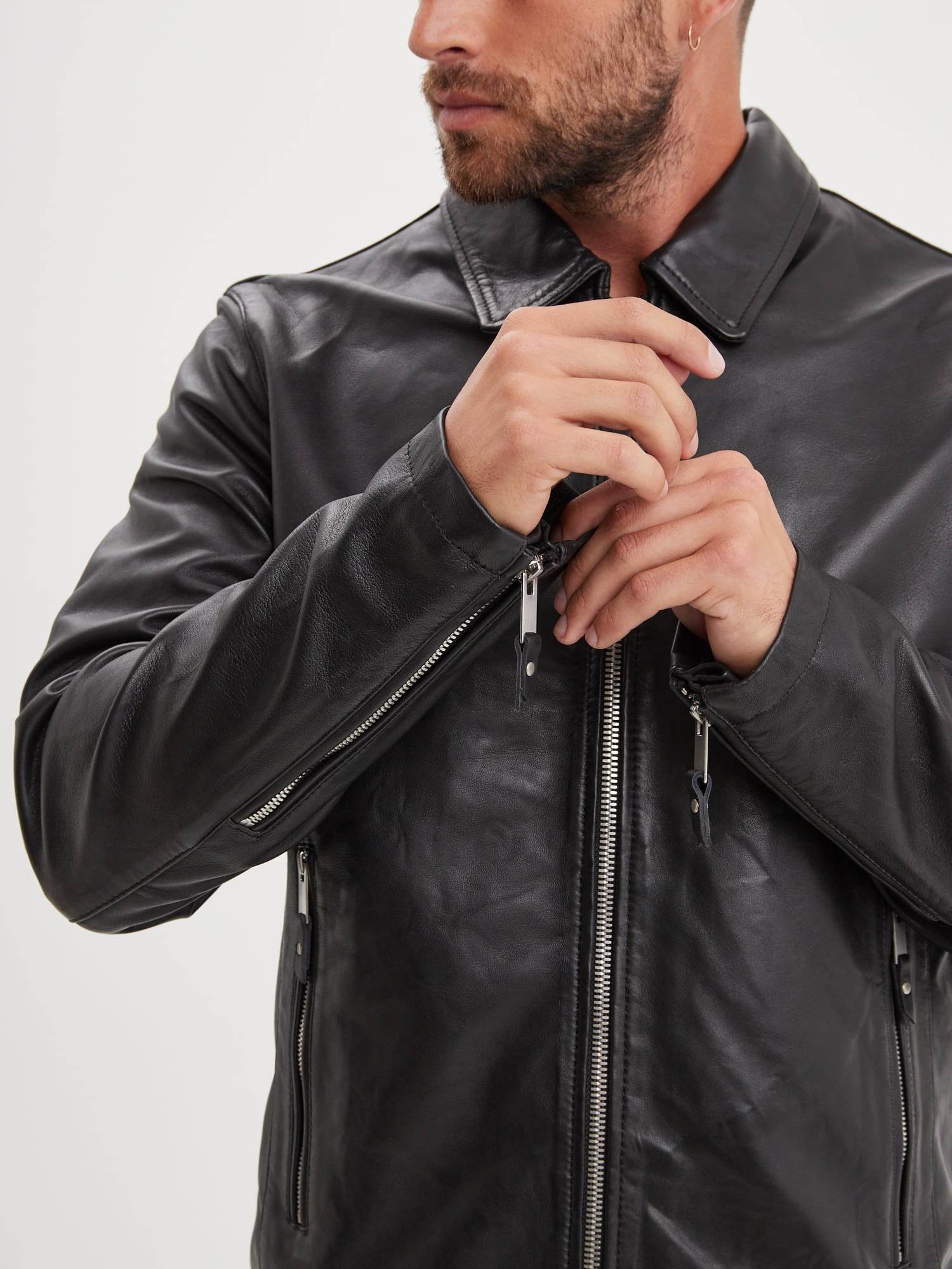 Simer - Blouson cuir homme - Image 6