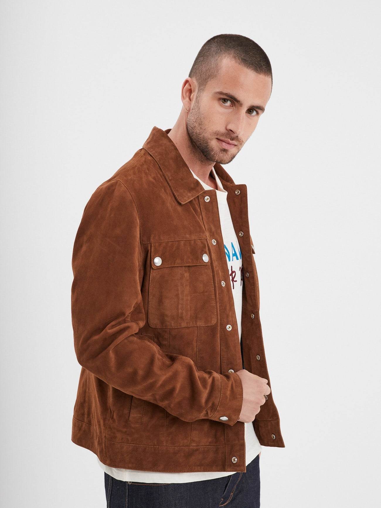 Smith - Veste en daim homme - Image 13