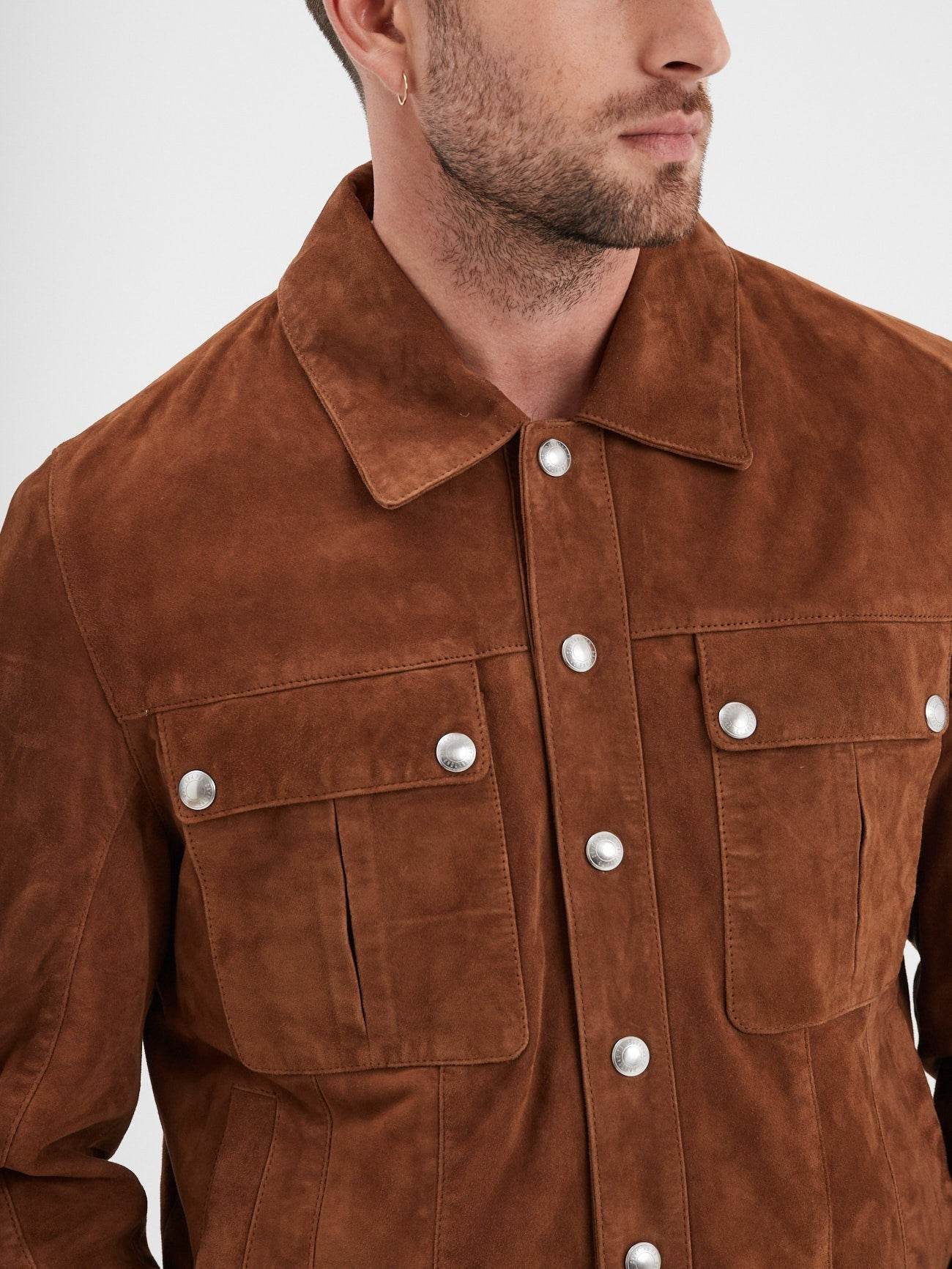 Smith - Veste en daim homme - Image 14