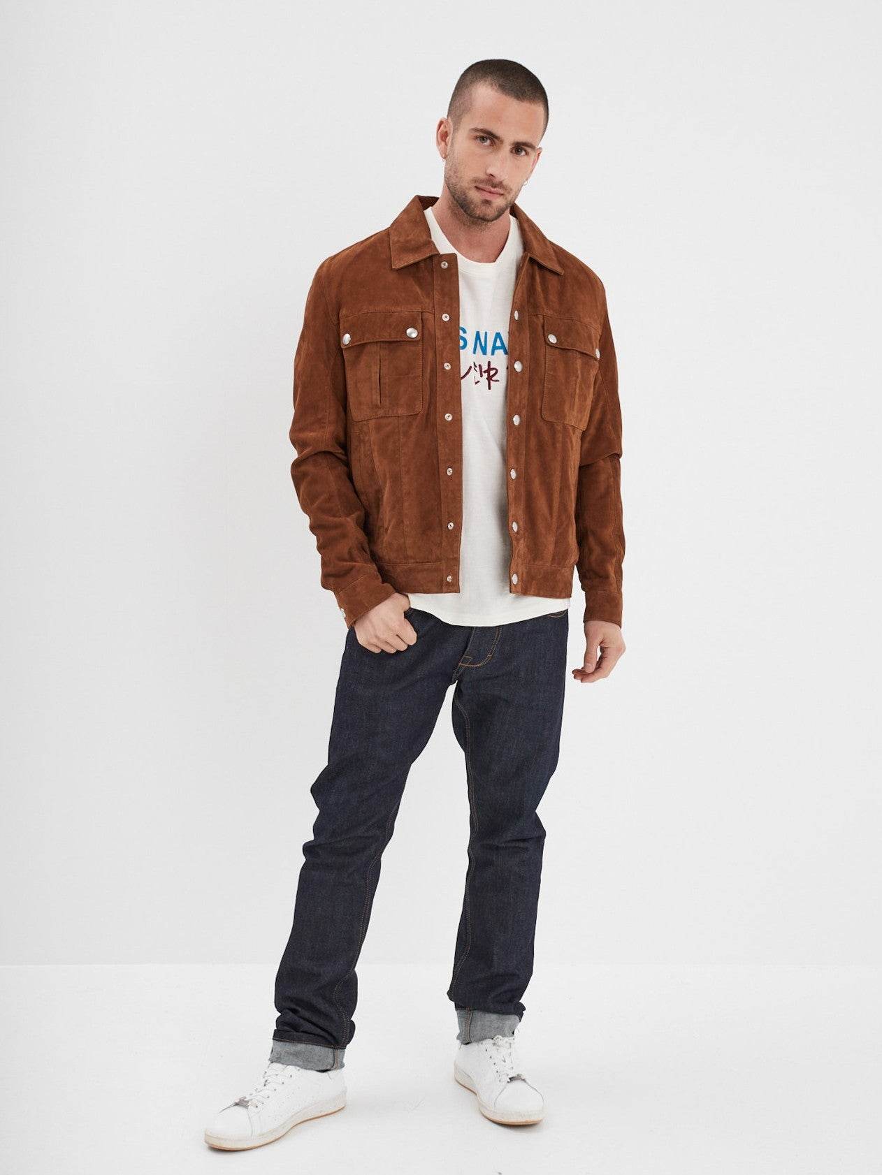 Smith - Veste en daim homme - Image 18