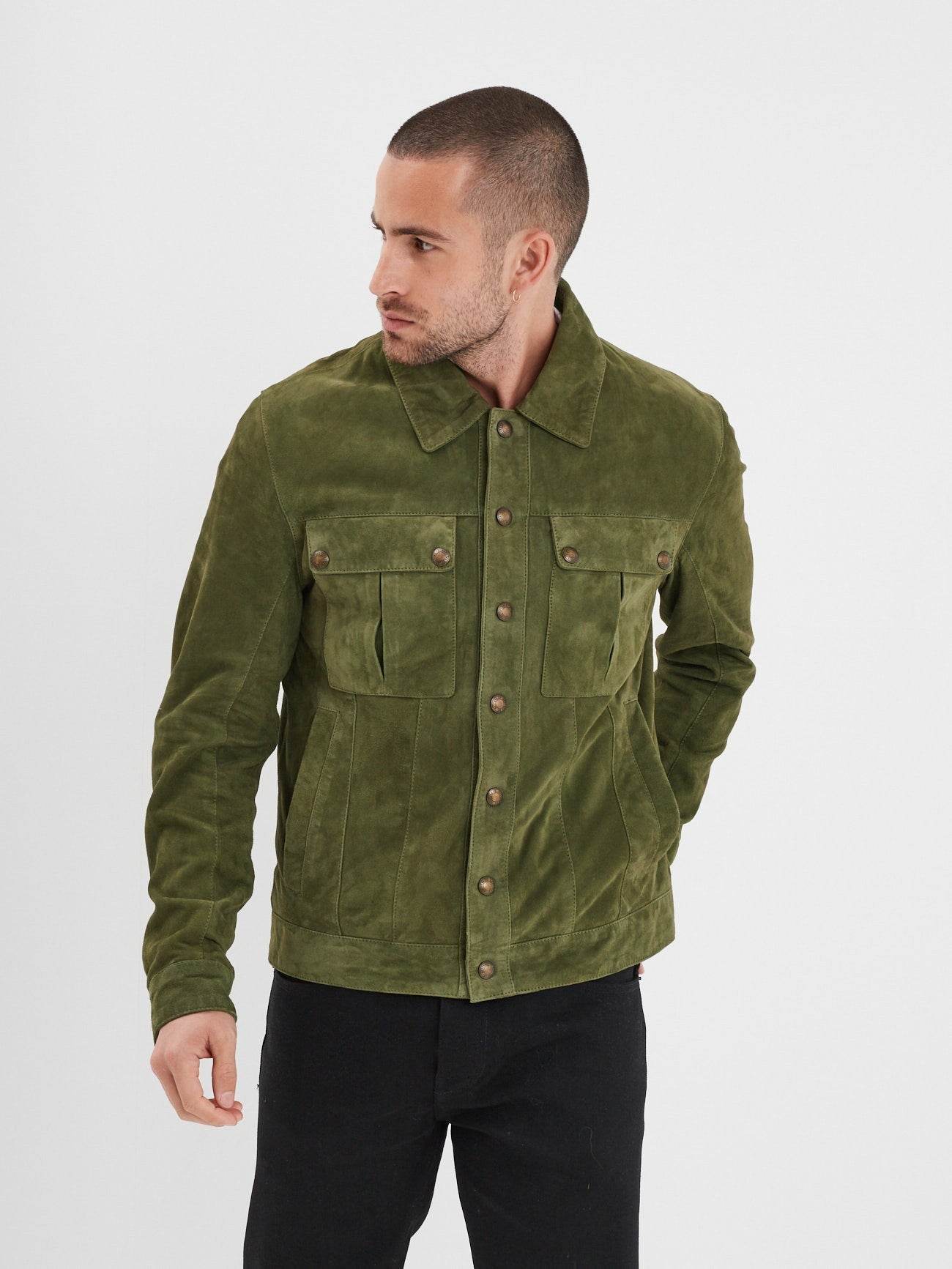 Smith - Veste en daim homme - Image 6