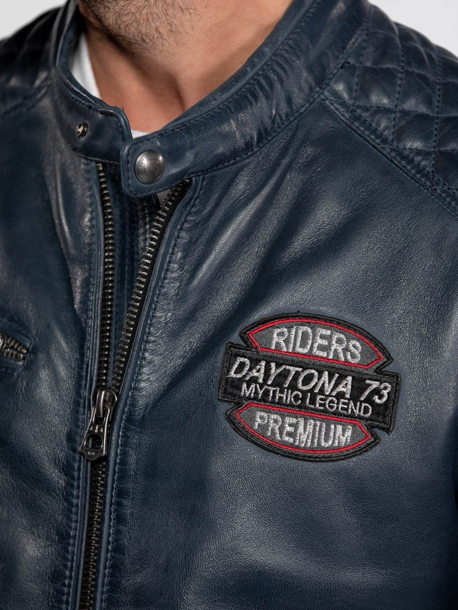 Spencer - Blouson cuir racing - Image 3