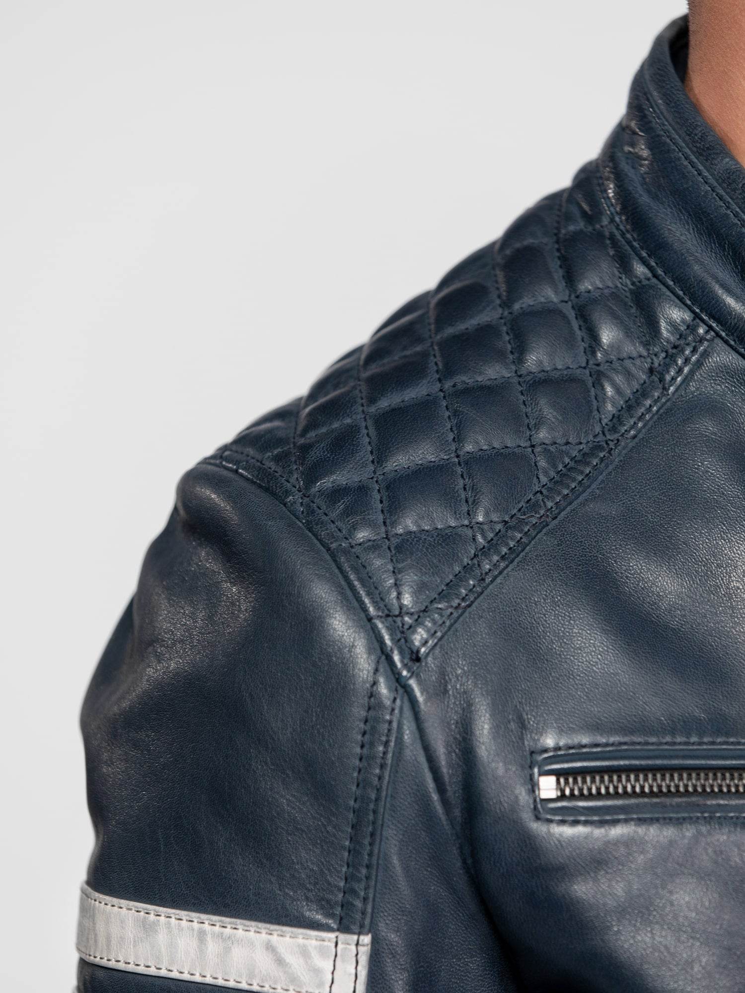 Spencer - Blouson cuir racing - Image 4