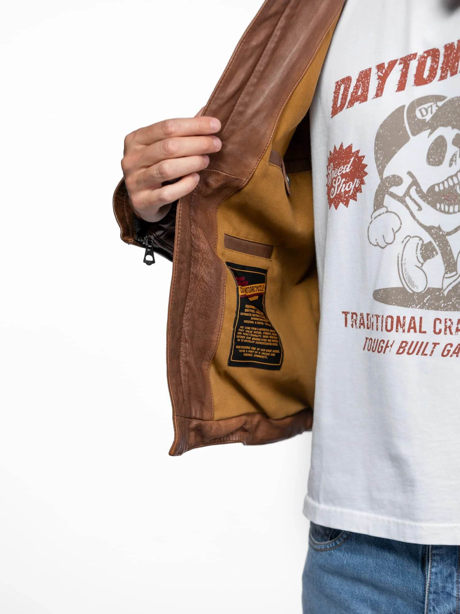 Starget - Blouson vintage cuir homme - Image 11