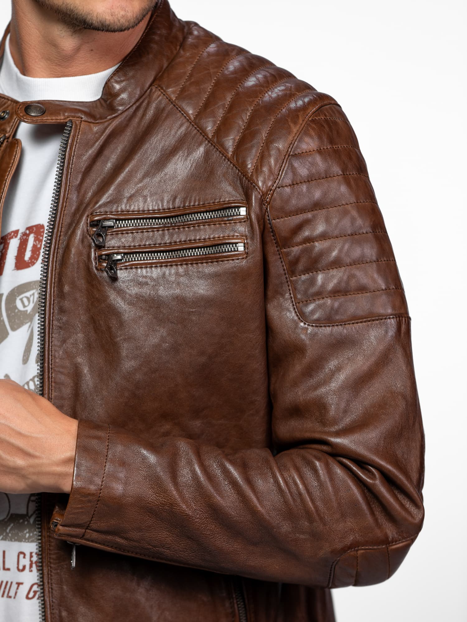 Starget - Blouson vintage cuir homme - Image 9