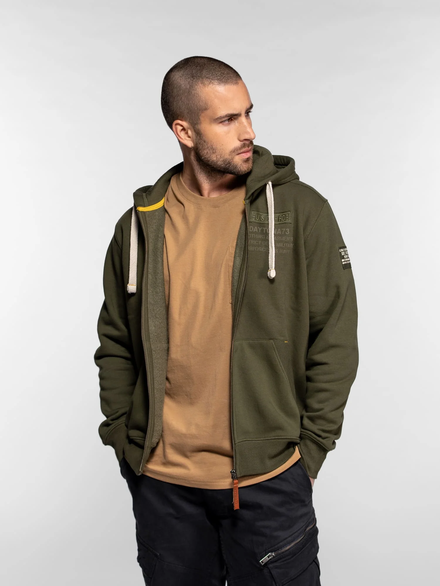 Tillman - Sweat capuche militaire - Image 4