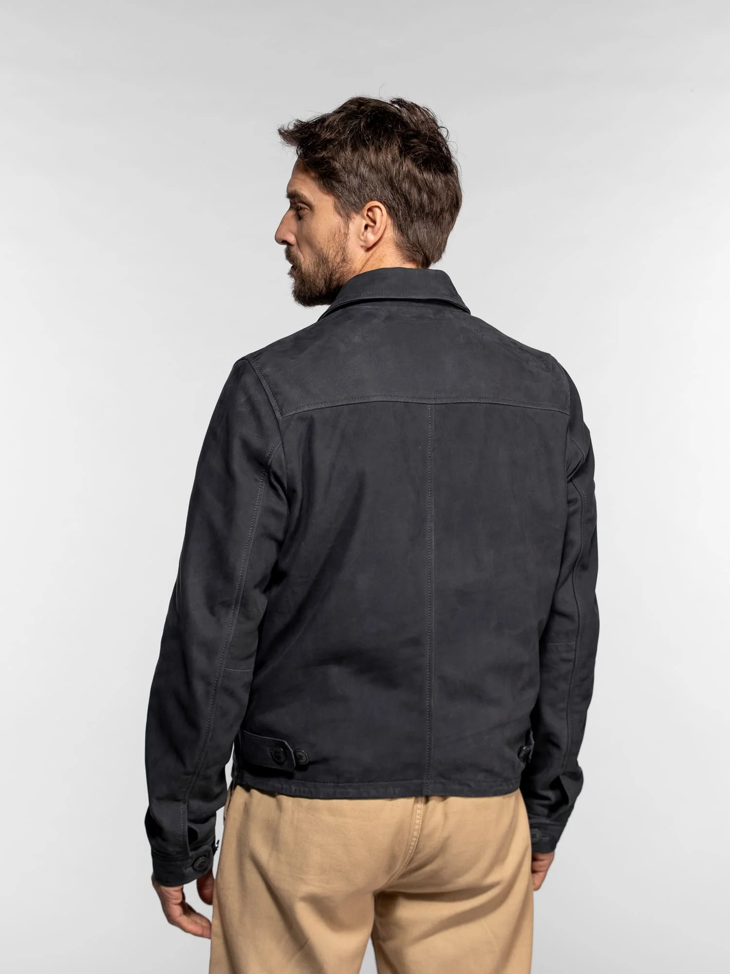 Tolland - Blouson cuir suédé - Image 4