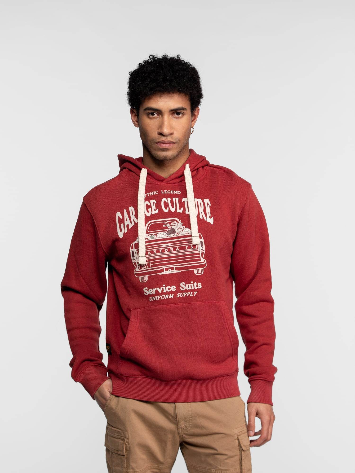 Tony - Sweat capuche garage custom