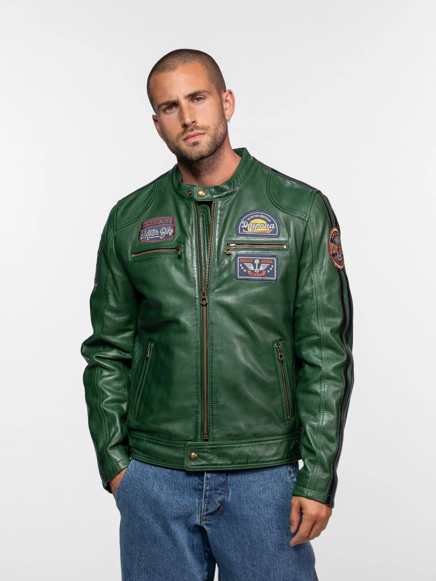 Tormo - Blouson cuir motard - Image 11