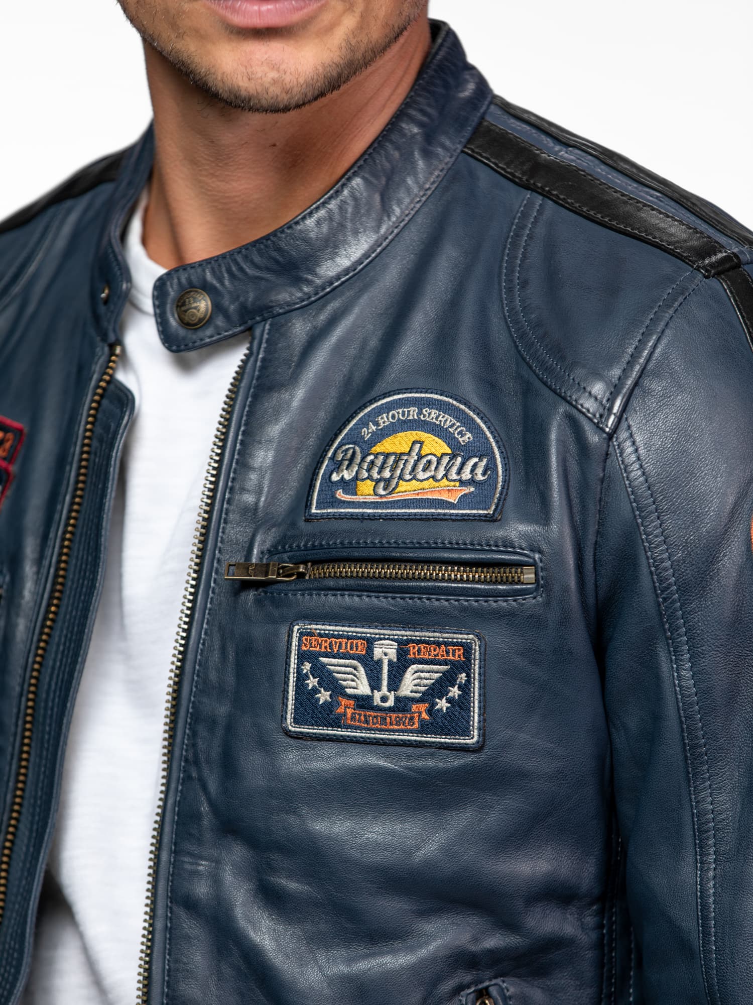 Tormo - Blouson cuir motard - Image 15