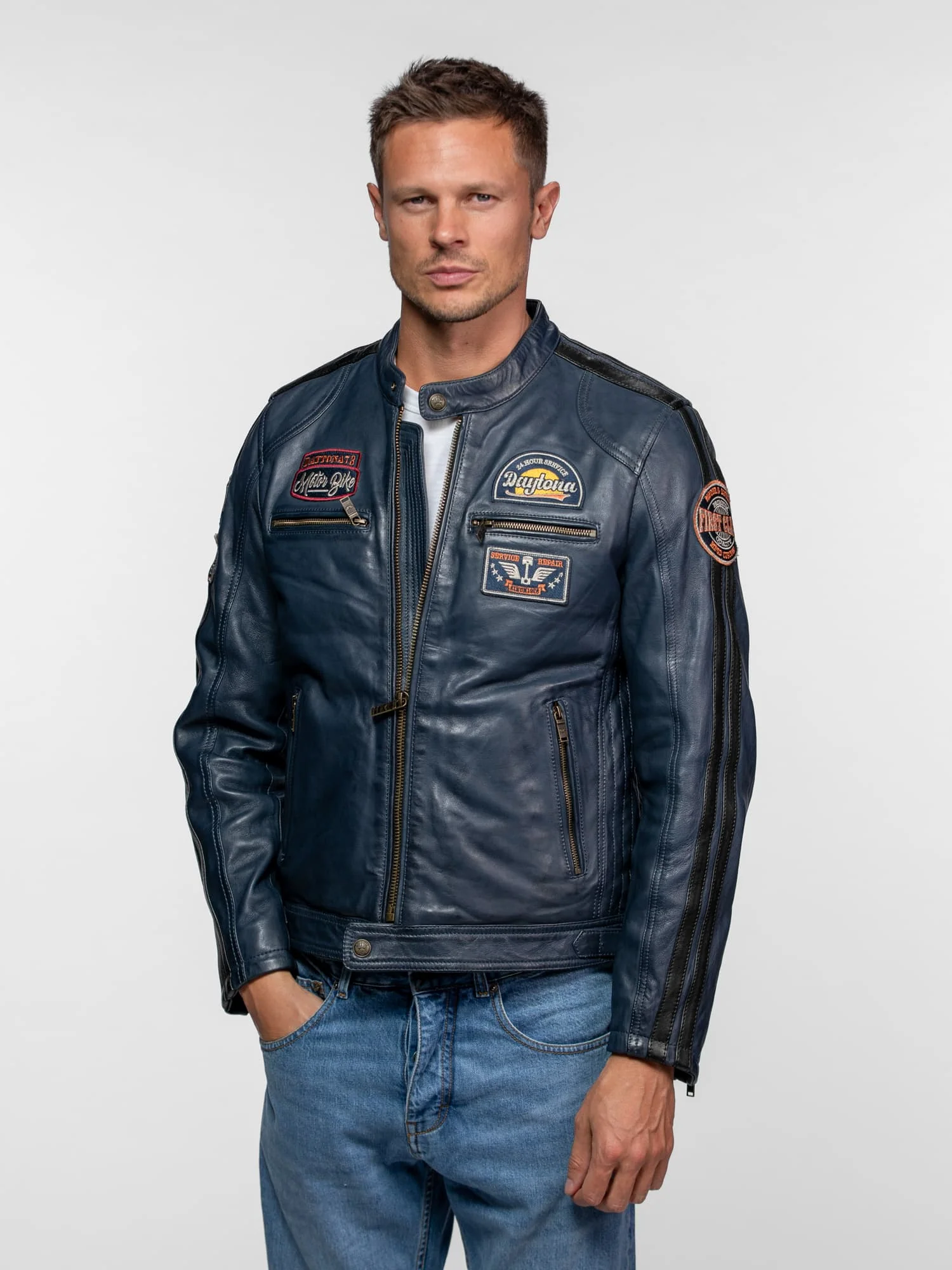 Tormo - Blouson cuir motard - Image 18