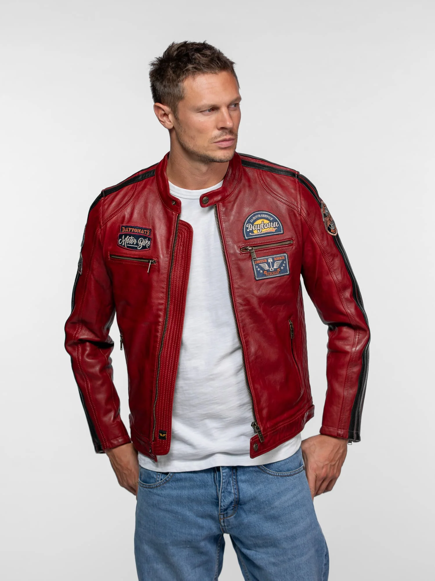 Tormo - Blouson cuir motard - Image 21