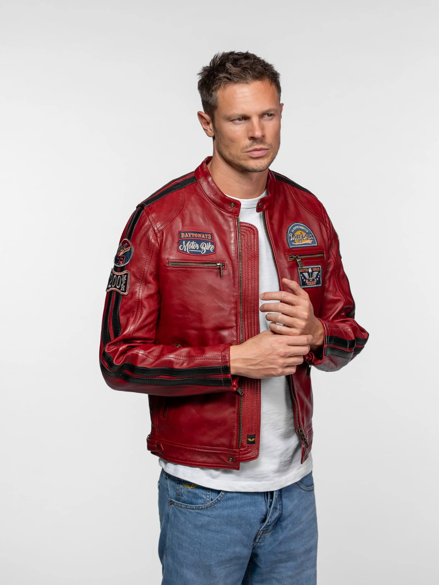 Tormo - Blouson cuir motard - Image 22