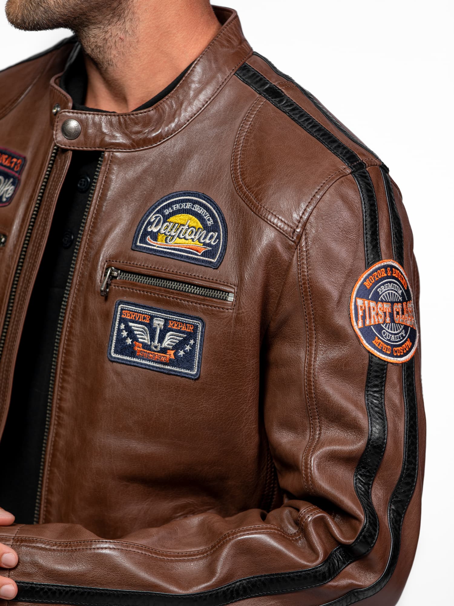 Tormo - Blouson cuir motard - Image 29