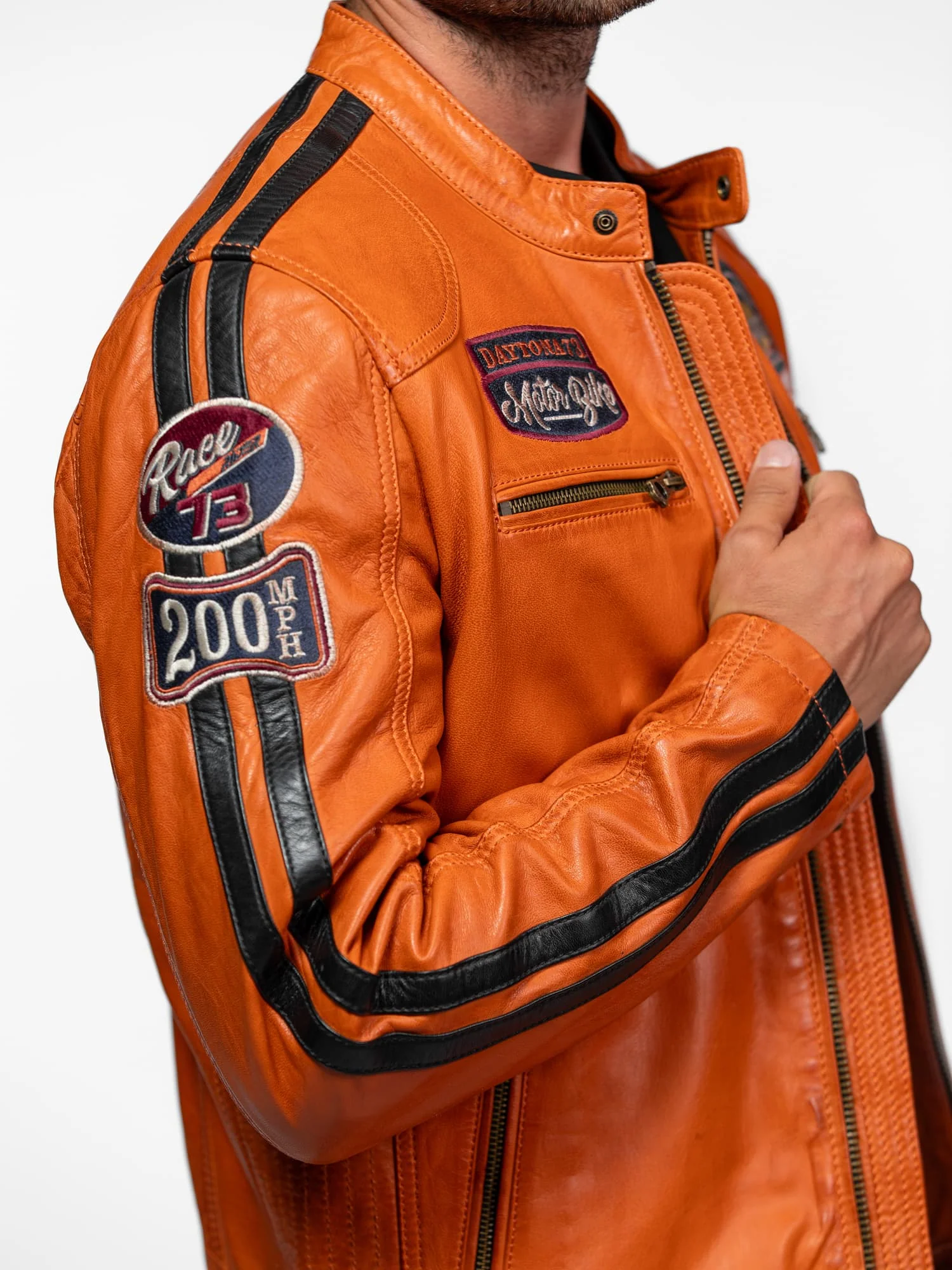 Tormo - Blouson cuir motard - Image 3