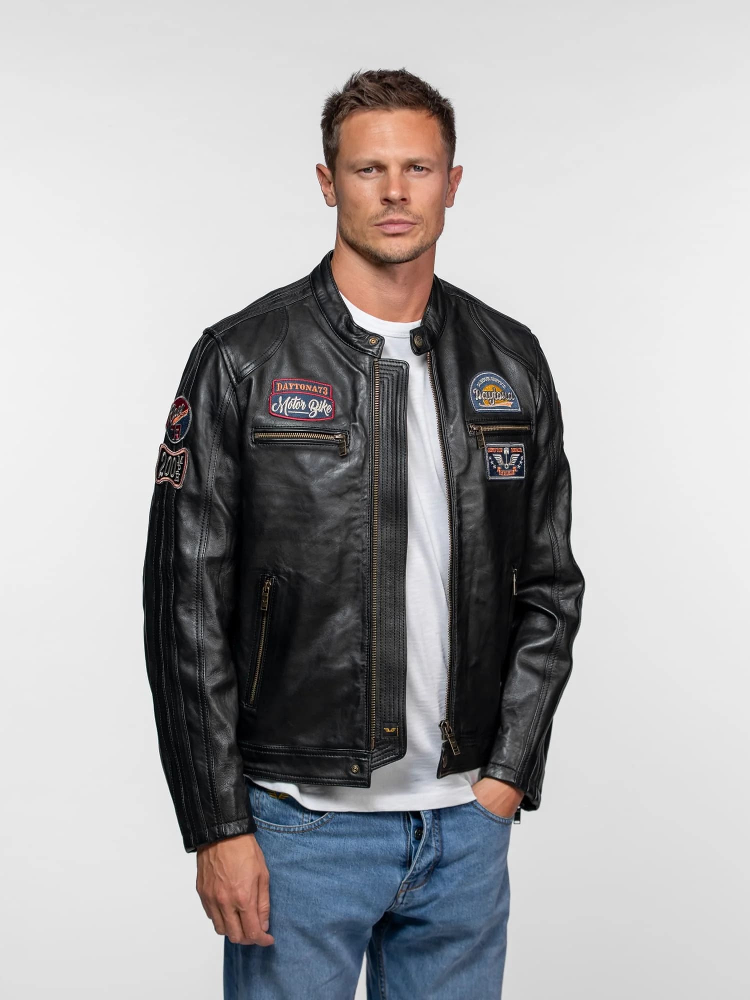 Tormo - Blouson cuir motard - Image 35