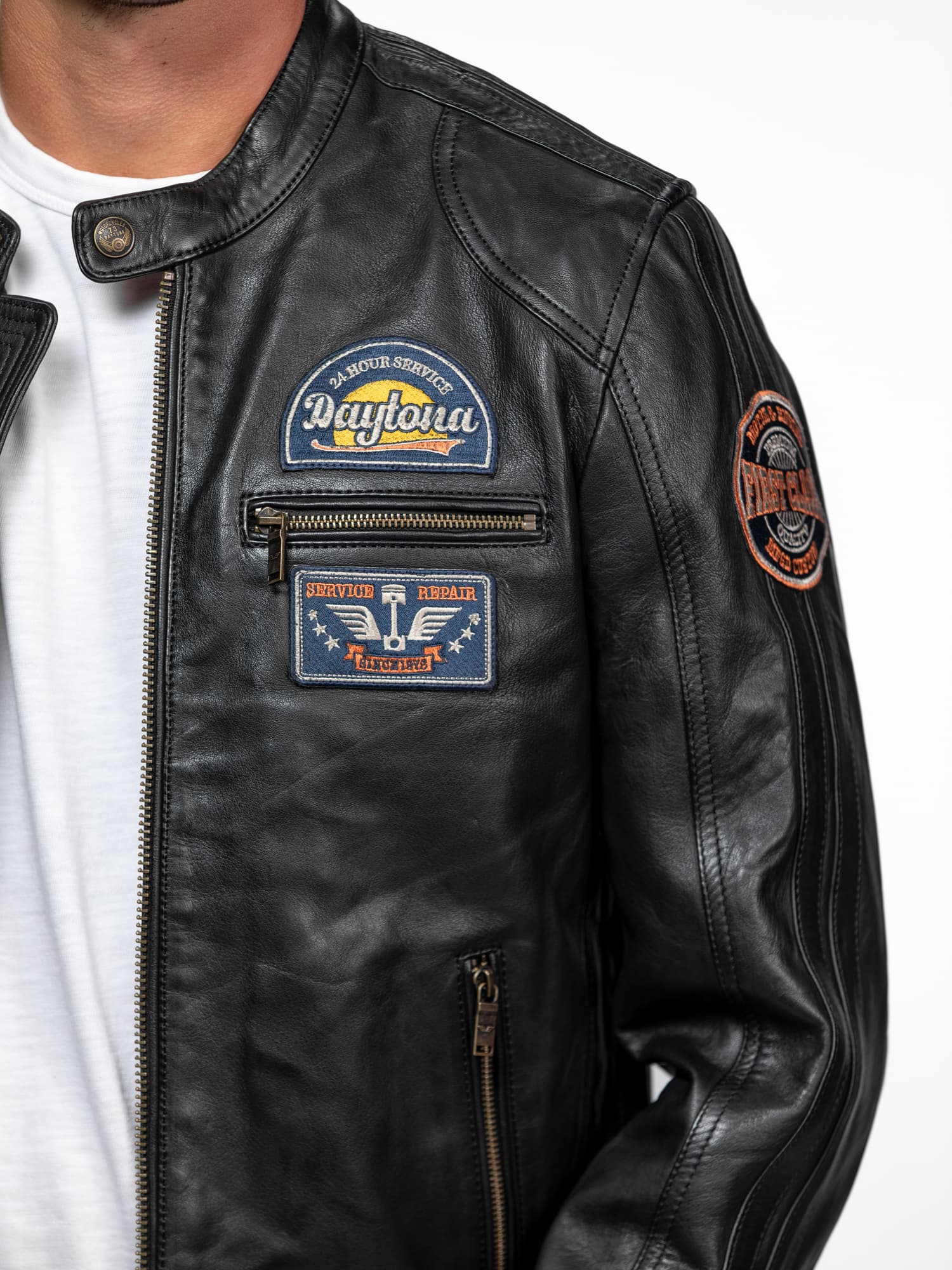 Tormo - Blouson cuir motard - Image 36
