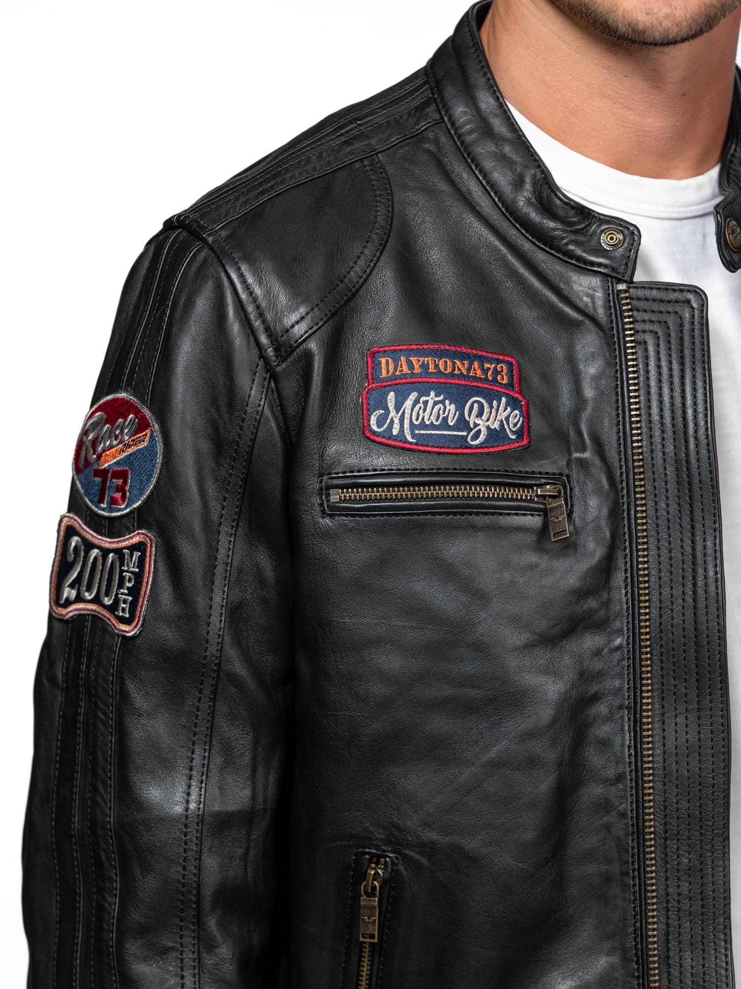 Tormo - Blouson cuir motard - Image 38