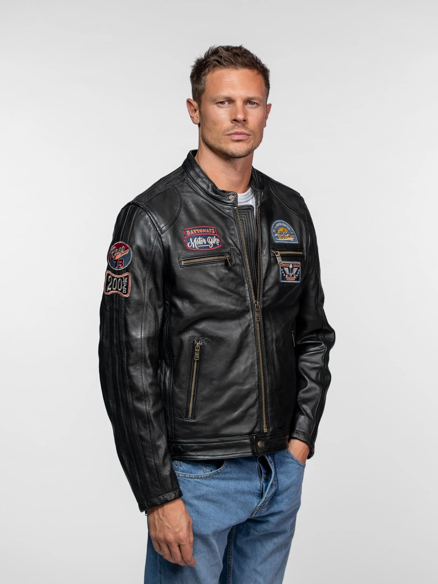 Tormo - Blouson cuir motard - Image 39