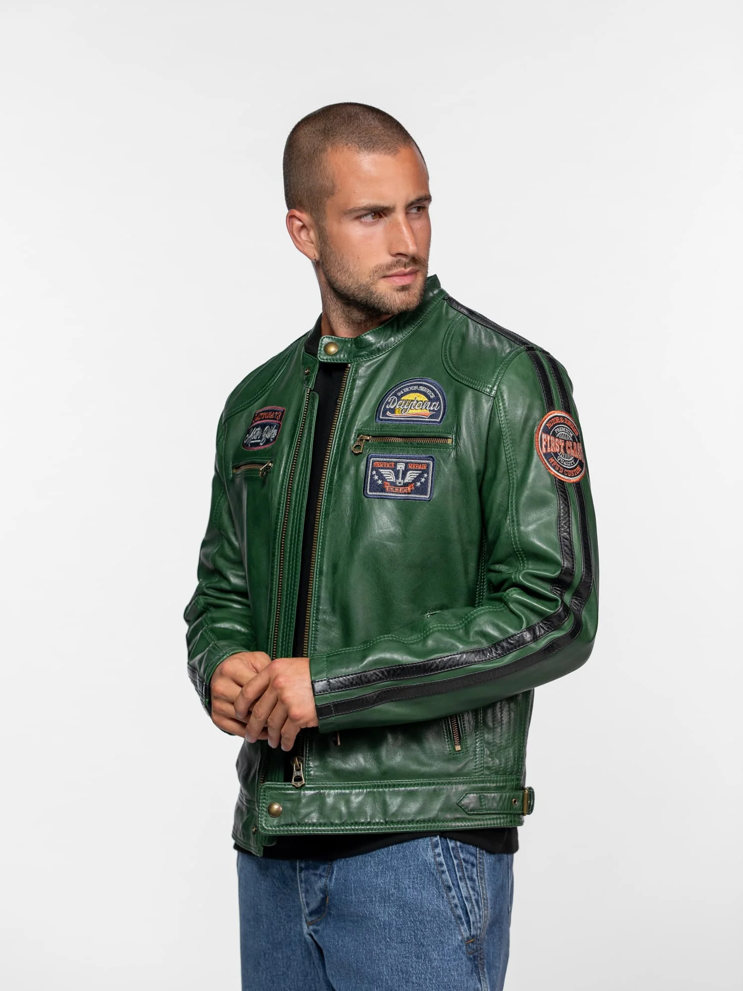 Tormo - Blouson cuir motard - Image 8