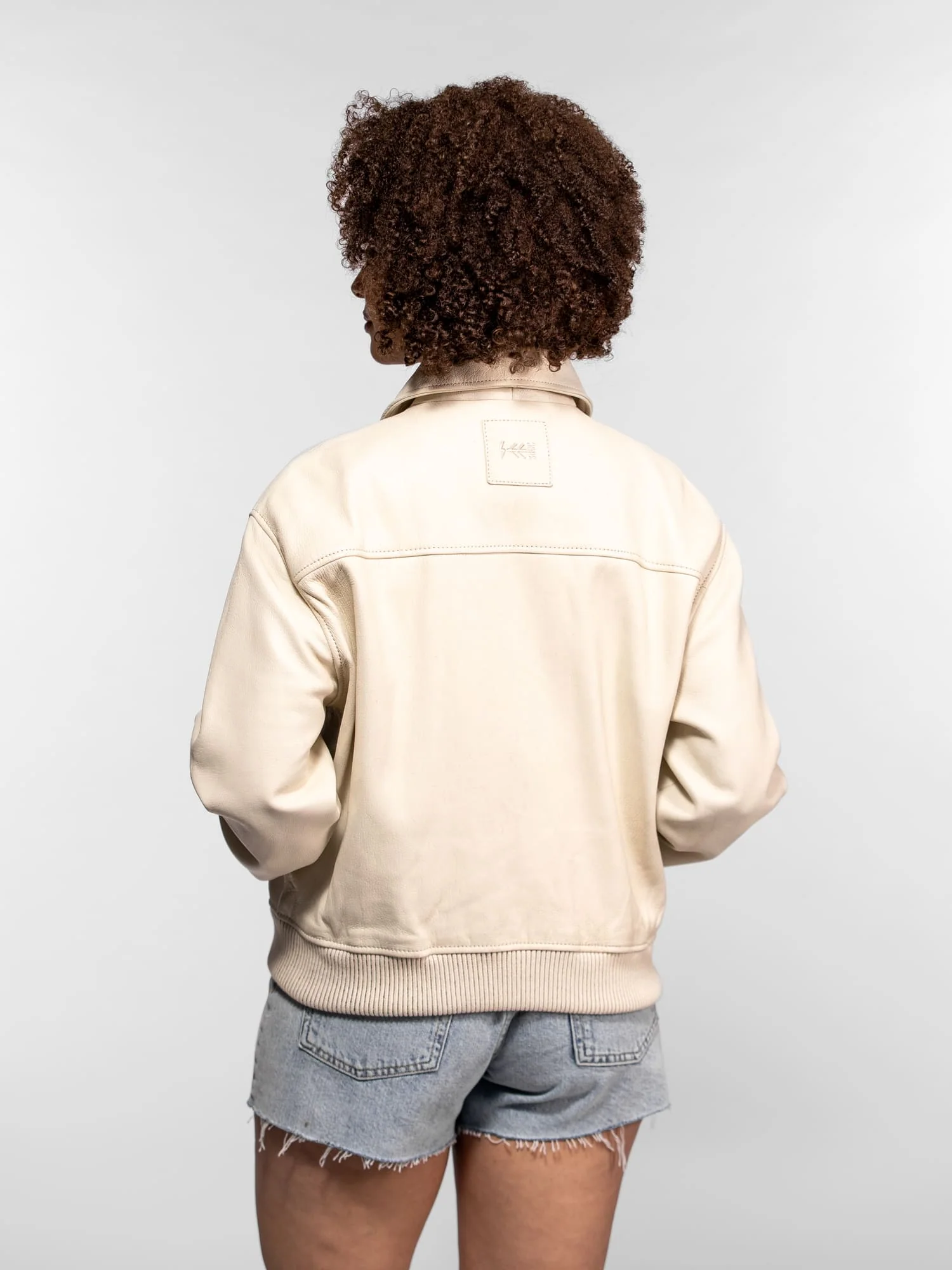 Tulip - Blouson cuir femme - Image 5