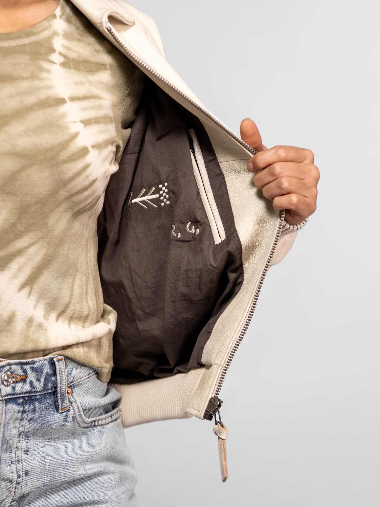 Tulip - Blouson cuir femme - Image 6