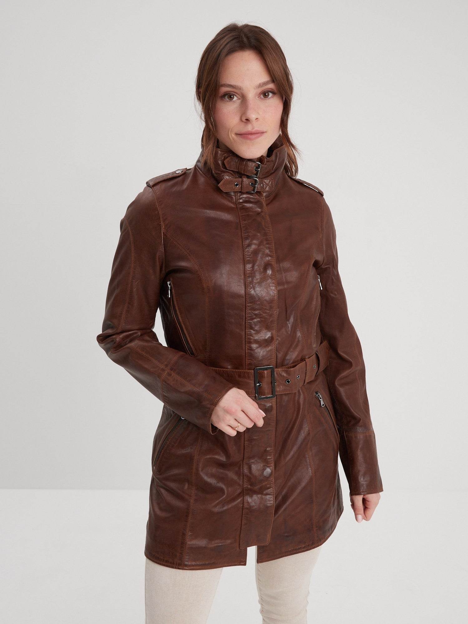 Twilight - Veste cintrée cuir femme - Image 8