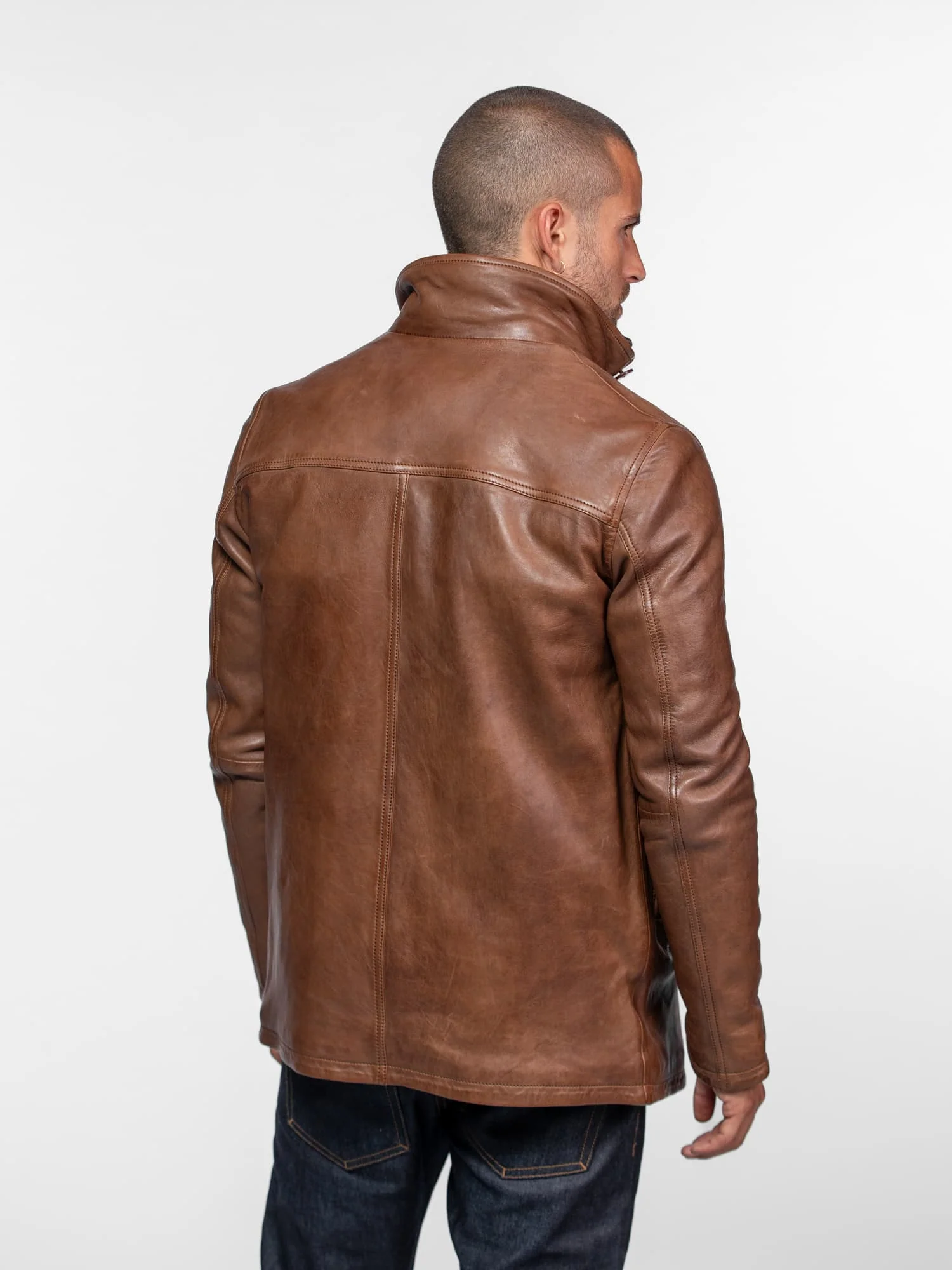 Tyler - Veste cuir homme - Image 11