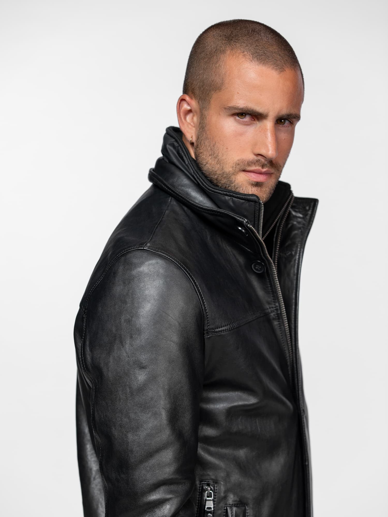 Tyler - Veste cuir homme - Image 5