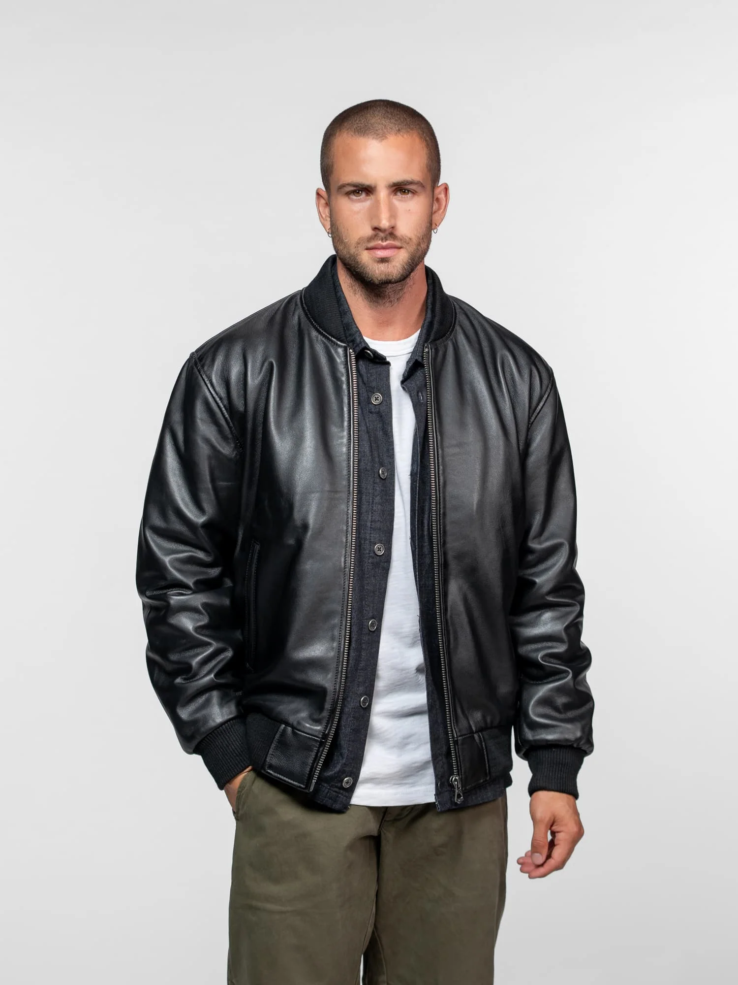 Tyron - Bomber cuir homme - Image 3