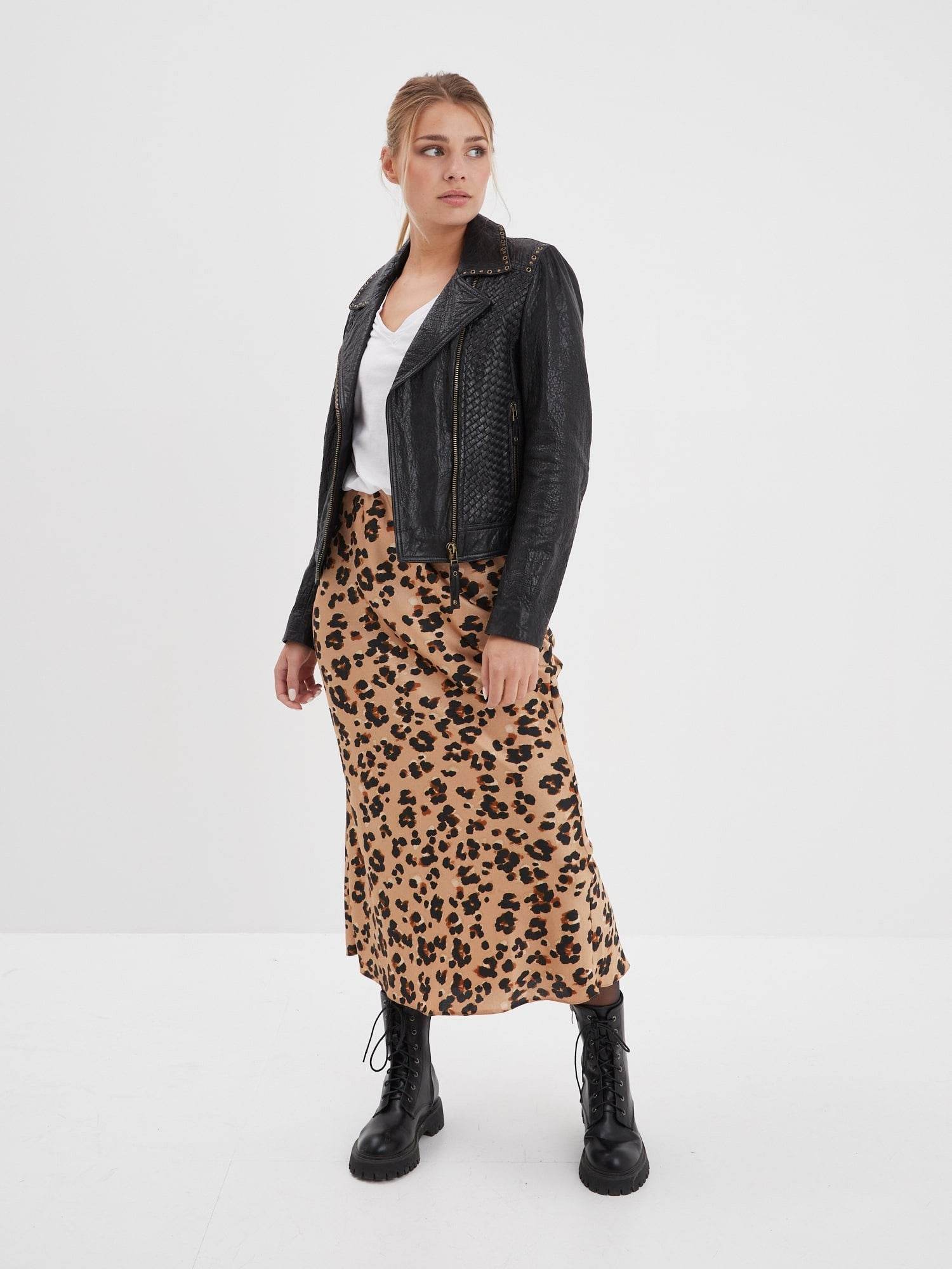 Virginia - Blouson cuir chic femme - Image 7