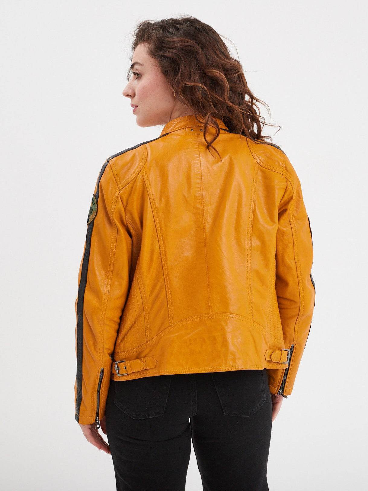 Wartbugy - Blouson moto vintage femme - Image 38