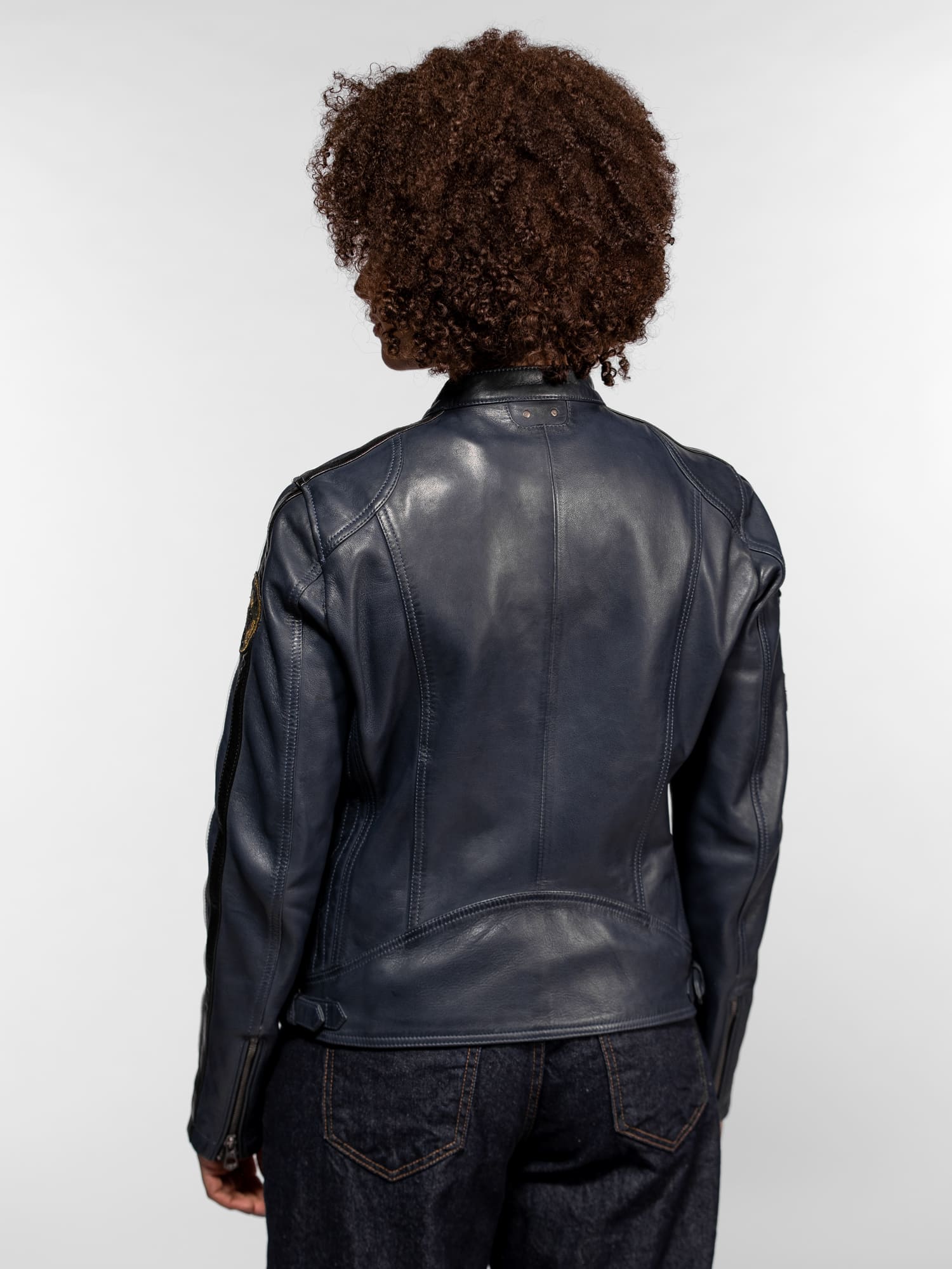Wartburgin - Blouson moto vintage femme - Image 20