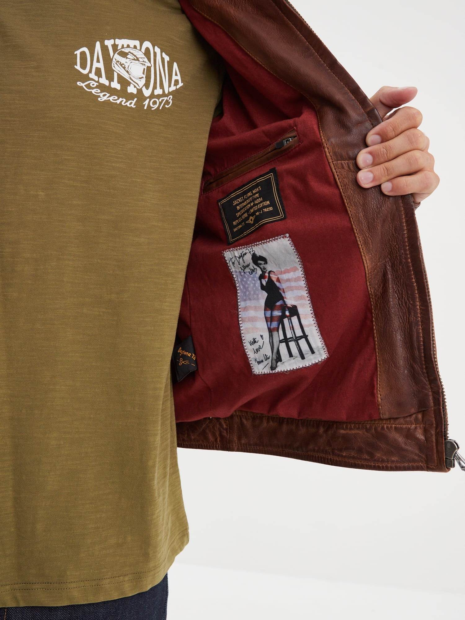 Waterford - Blouson aviateur cuir homme - Image 9