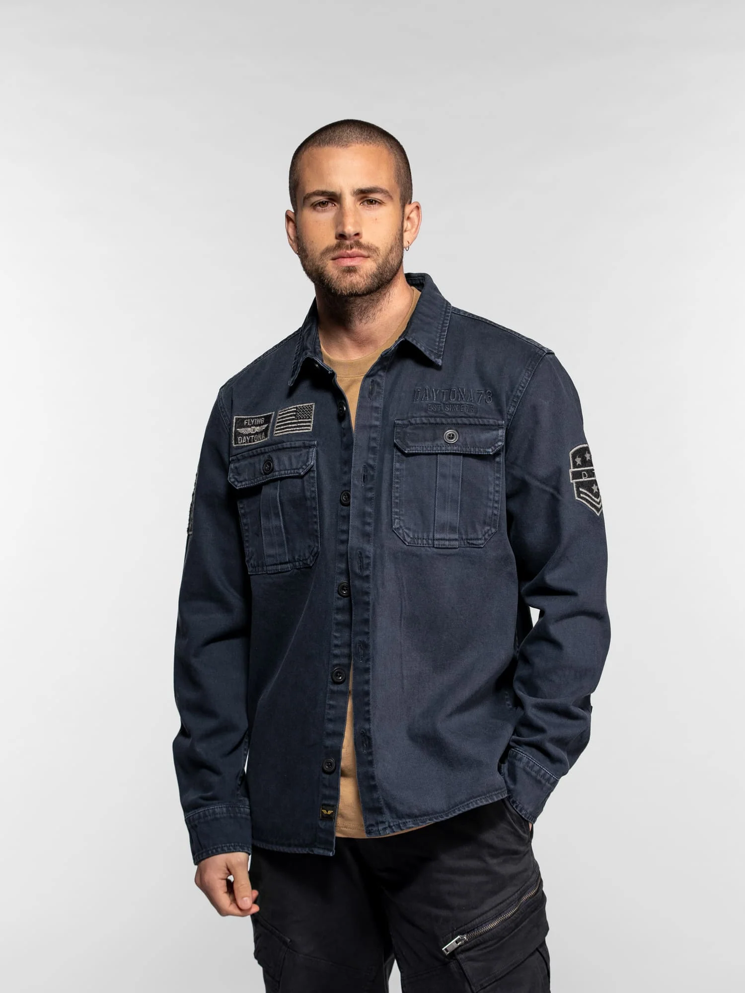 Wayne - Surchemise militaire vintage - Image 11
