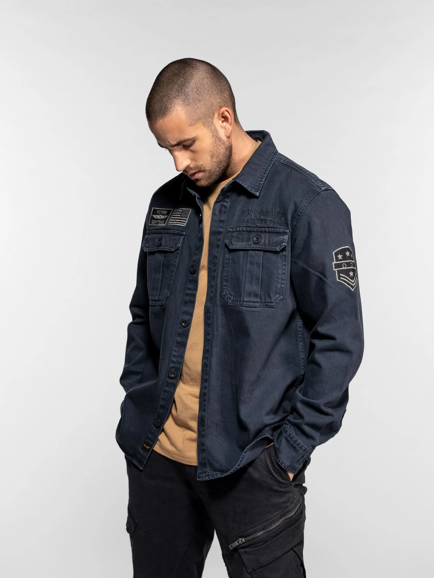 Wayne - Surchemise militaire vintage - Image 12