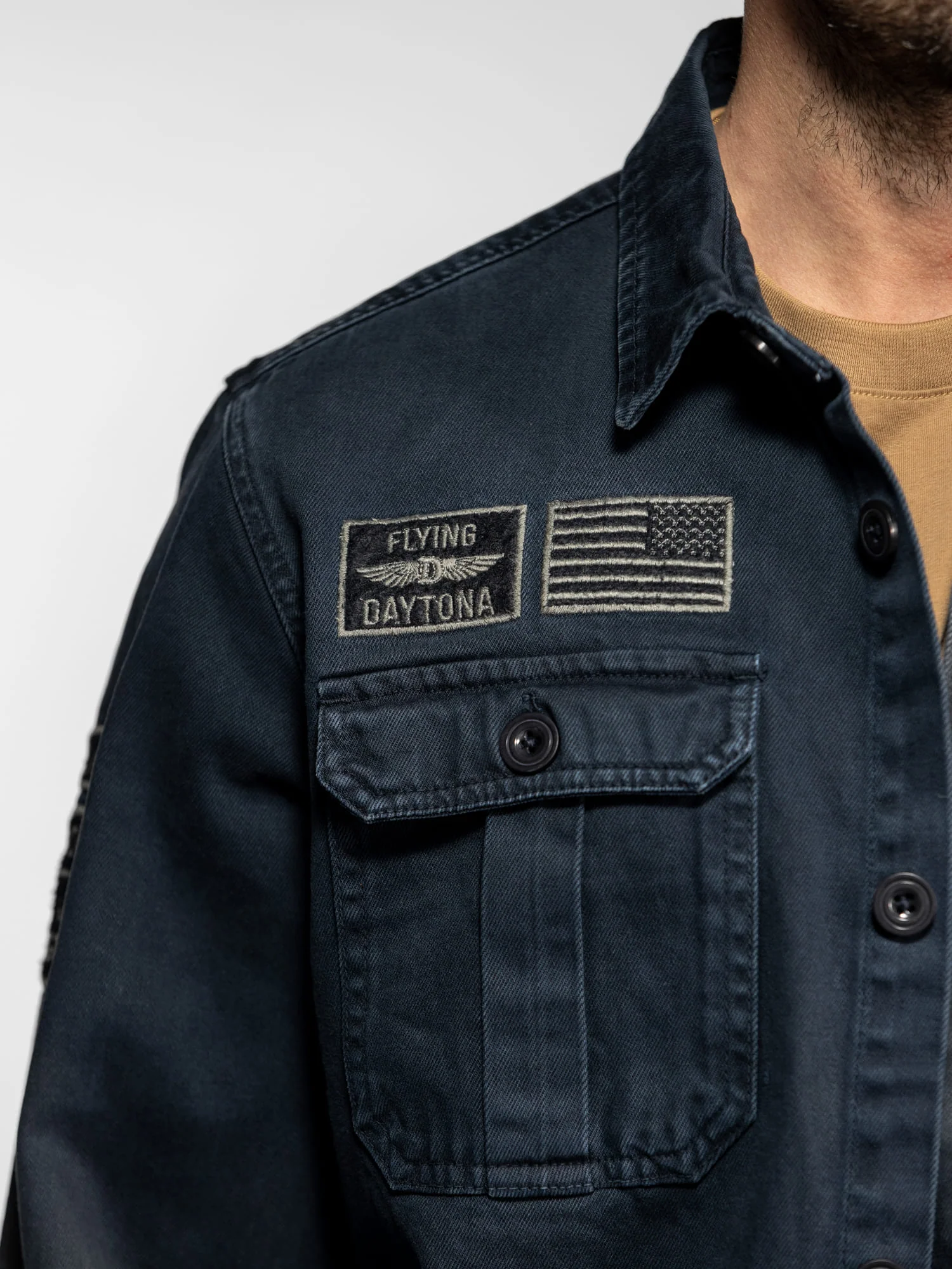 Wayne - Surchemise militaire vintage - Image 14