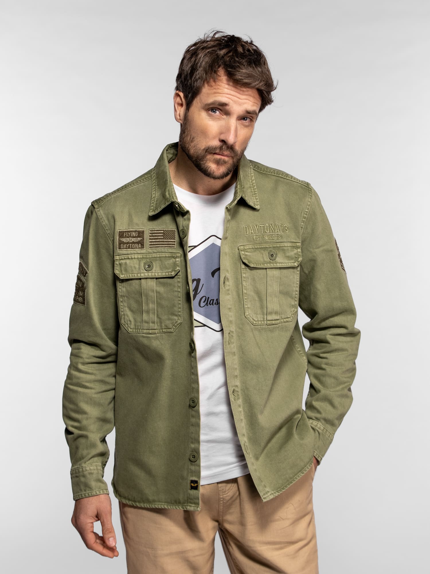 Wayne - Surchemise militaire vintage - Image 16