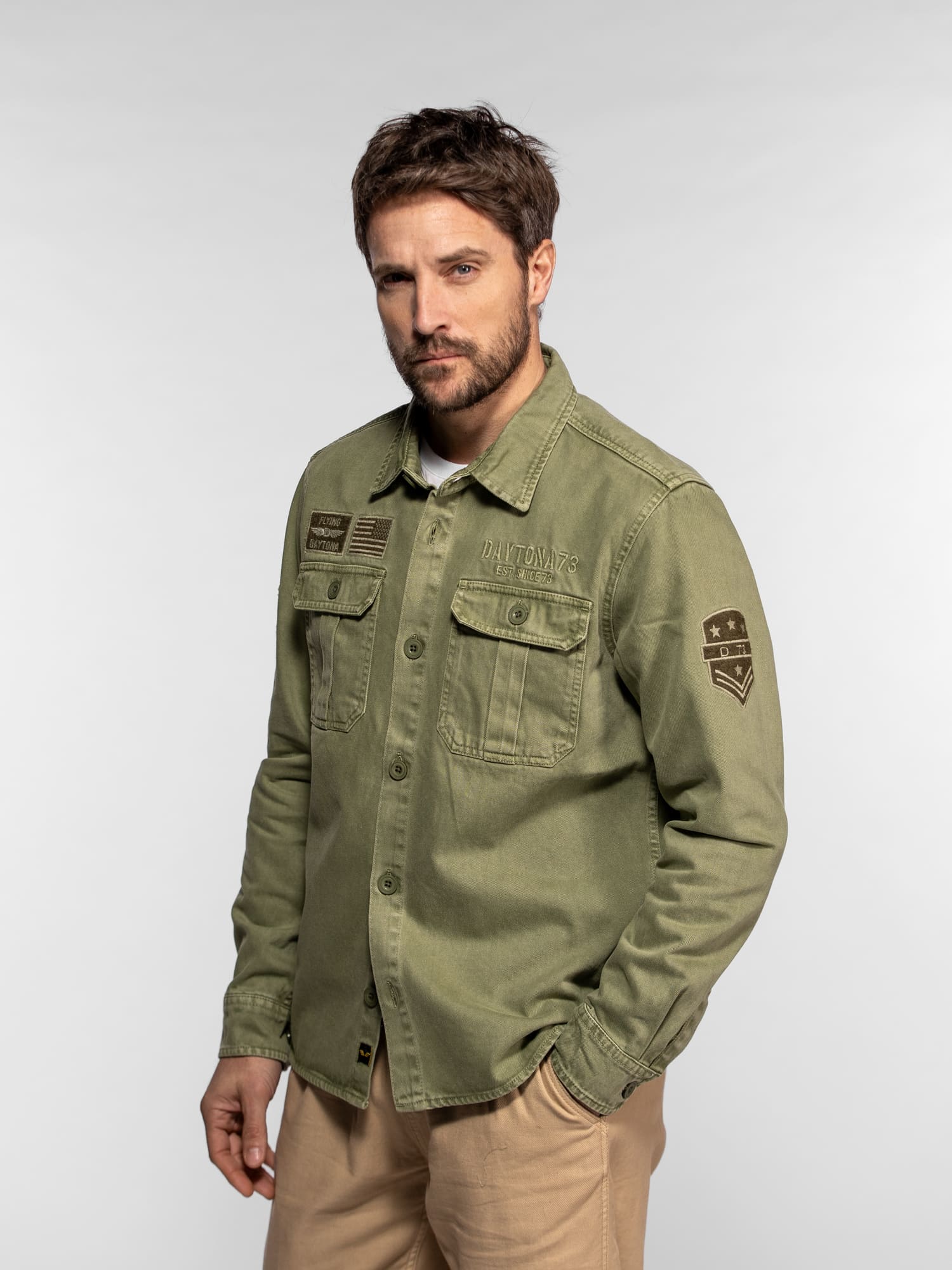 Wayne - Surchemise militaire vintage - Image 17
