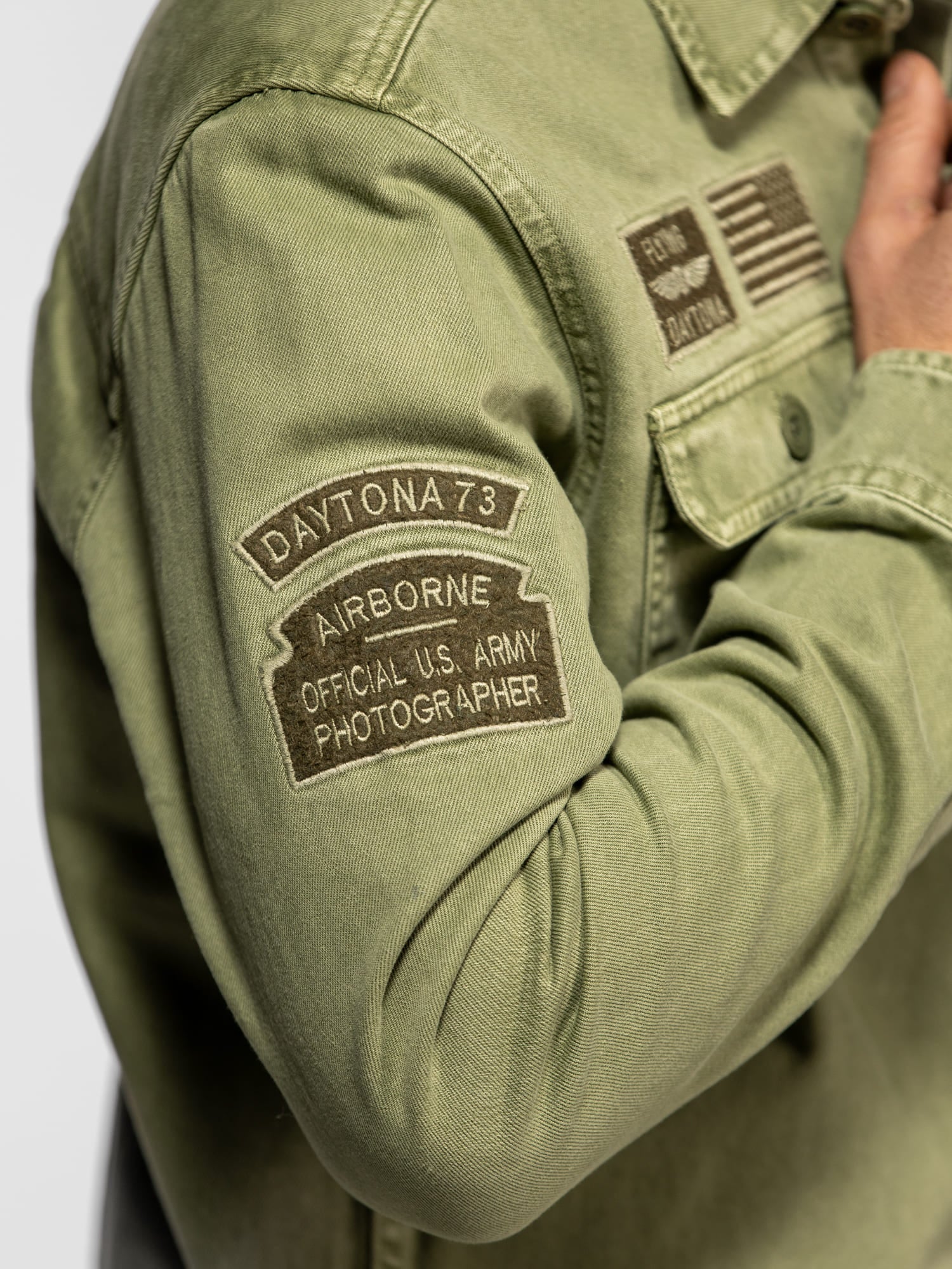 Wayne - Surchemise militaire vintage - Image 18